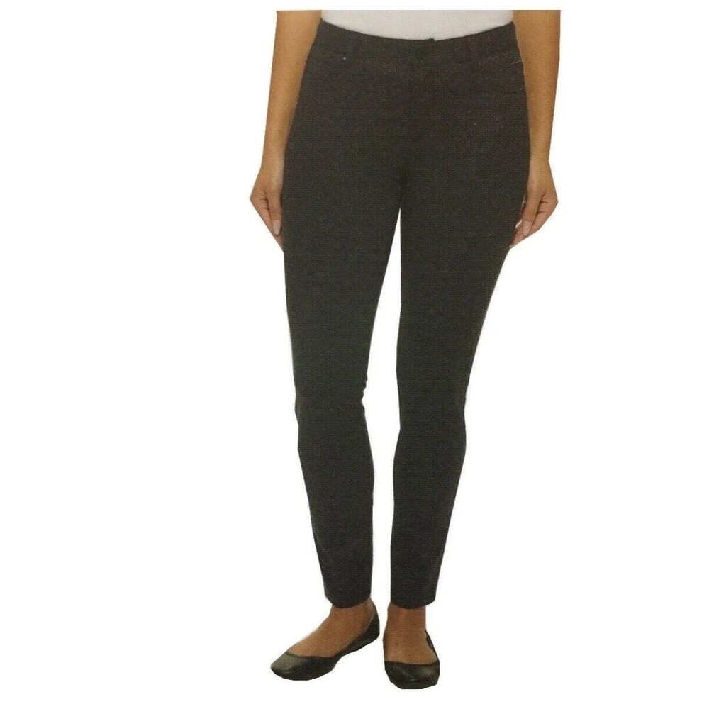 NEW DKNY Jeans Grey Houndstooth Ankle Pants - Women's XL